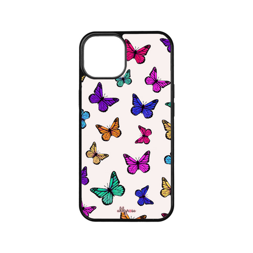 Rainbow Butterfly iPhone Case