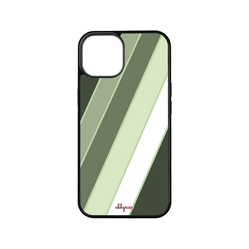 Sage Stripes iPhone Case