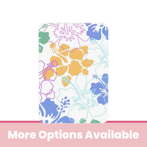 Hibiscus Dreams Adhesive Rose Pocket