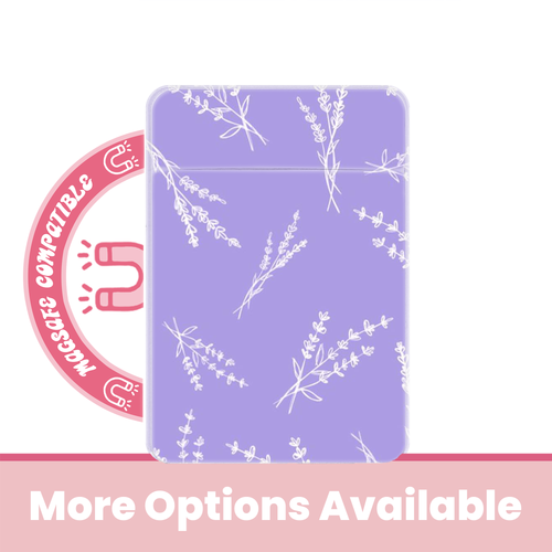 Lavender Ferns MagSafe Glam Pocket