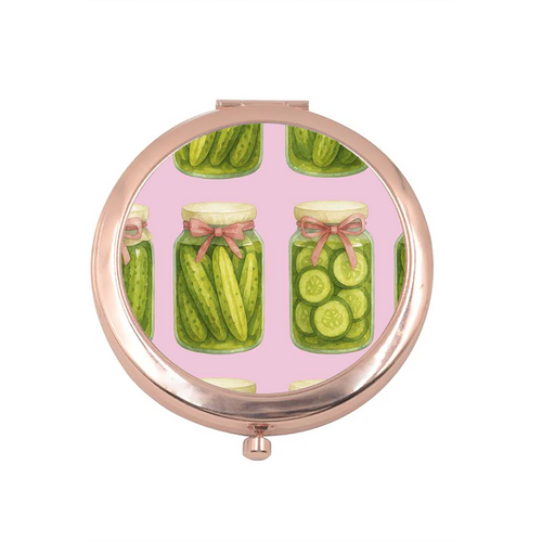 Pickles & Bows Compact Mirror