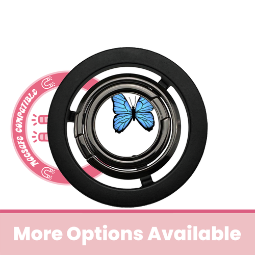 Blue Butterflies MagSafe Rose Ring
