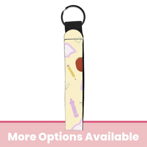 Teacher's Pet Wristlet Key Chain