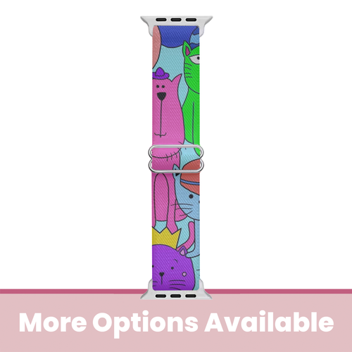 Cats in Hats Apple Watch Band