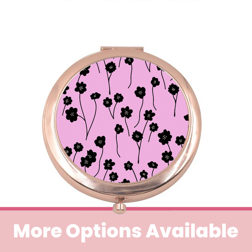 Midnight Meadow Compact Mirror