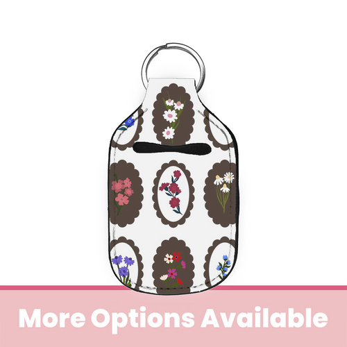 Spring Stamps Hand Sanitizer Holder