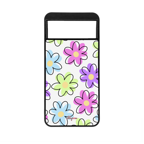 Daisy Doodles Pixel Phone Case