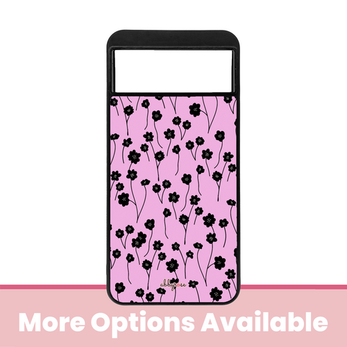 Midnight Meadow Pixel Phone Case