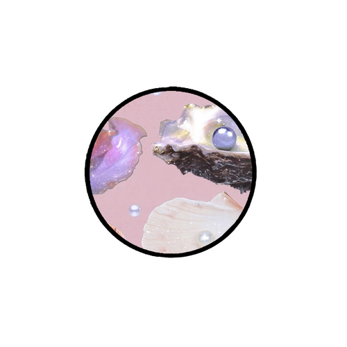 Mother of Pearl Adhesive Rose Grip