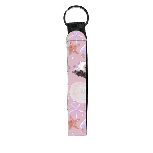Mother of Pearl Wristlet Key Chain