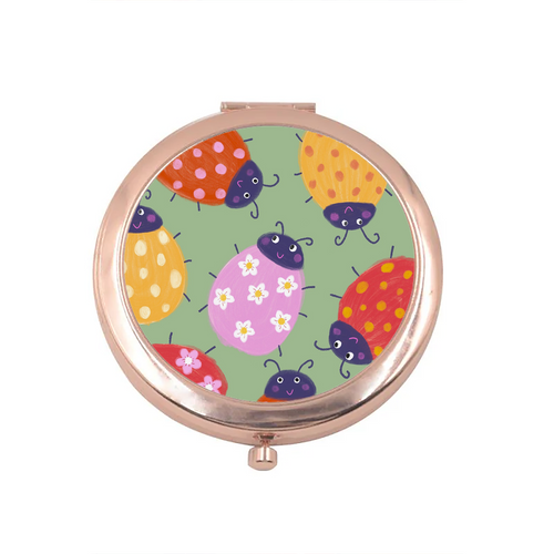 Love Bugs Compact Mirror
