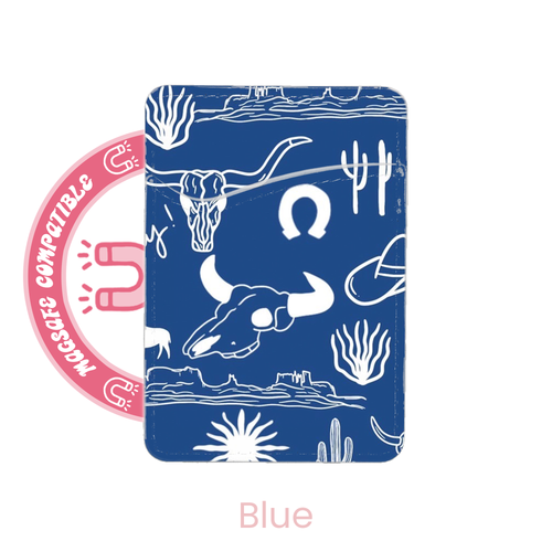 Desert Denim MagSafe Rose Pocket
