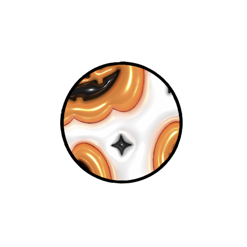 Pumpkin Gloss Adhesive Rose Grip