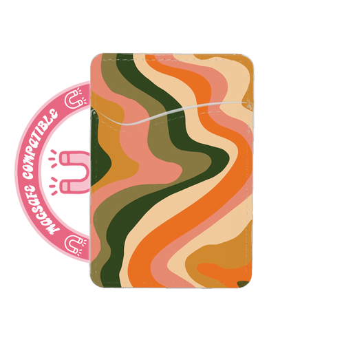 Olive Waves MagSafe Rose Pocket