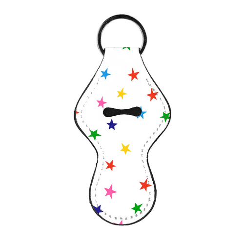 Rainbow Stars Lip Balm Holder