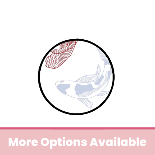 Koi Fish Adhesive Rose Grip