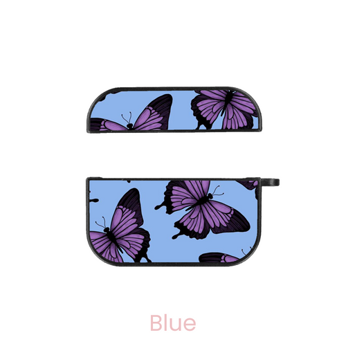 Purple Butterflies AirPod Case