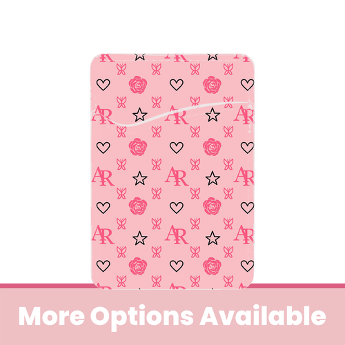 abbyrose Initials Adhesive Rose Pocket