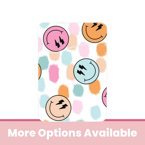 Electric Smiles Adhesive Rose Pocket