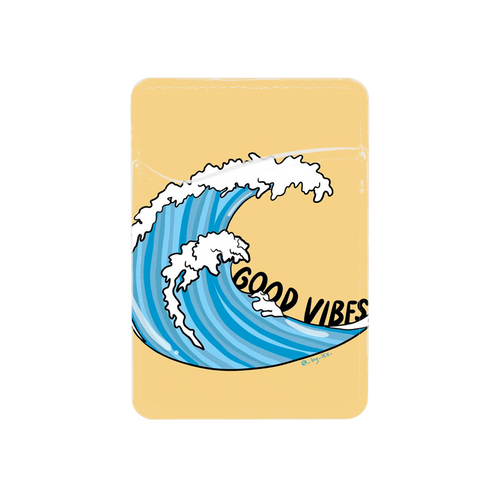 Good Vibes Wave Rose Pocket