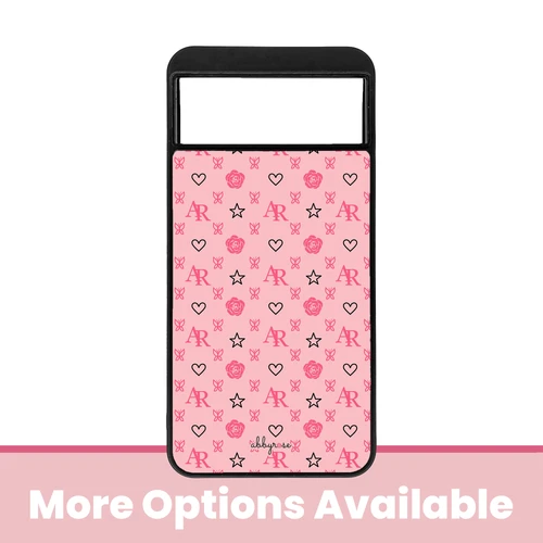 abbyrose Initials Pixel Phone Case