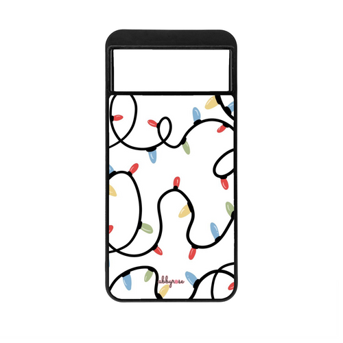 Christmas Lights Pixel Phone Case