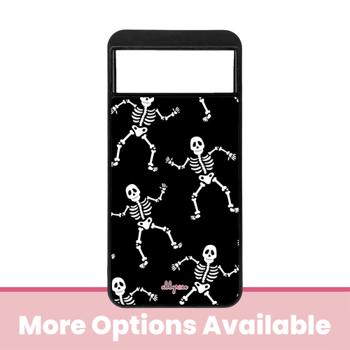 Dancing Skeletons Pixel Phone Case
