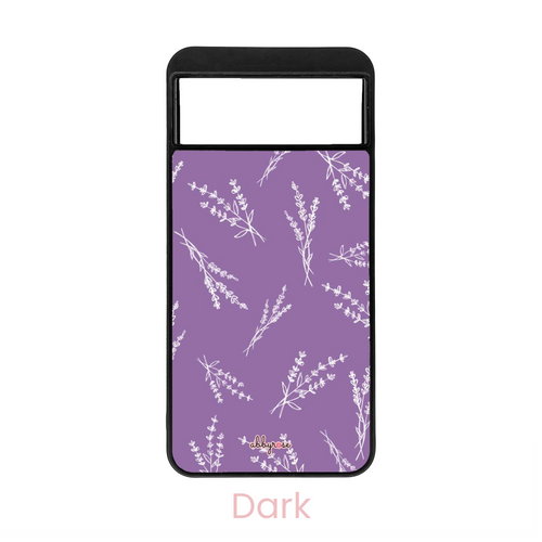 Lavender Ferns Pixel Phone Case