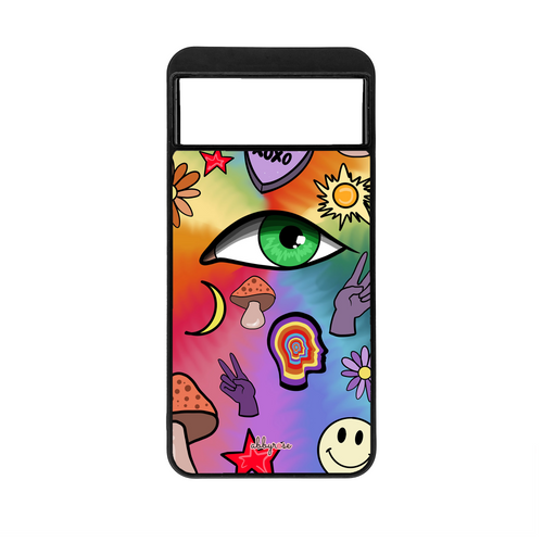 Psychedelic Pixel Phone Case