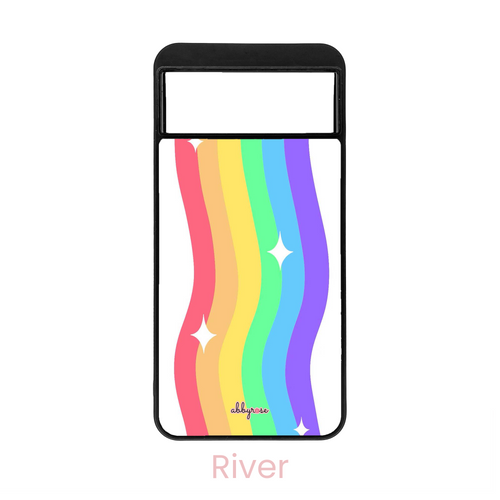 Rainbow Flow Pixel Phone Case