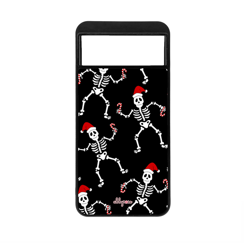 Santa Skeletons Pixel Phone Case