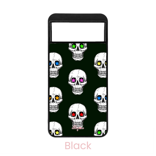 Skulls & Stars Pixel Phone Case