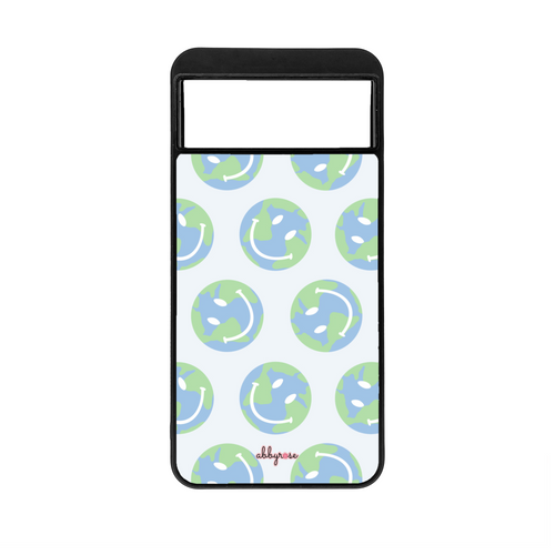 Smiley Earths Pixel Phone Case