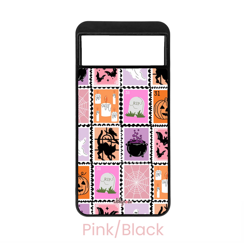 Spooky Stamps Pixel Phone Case