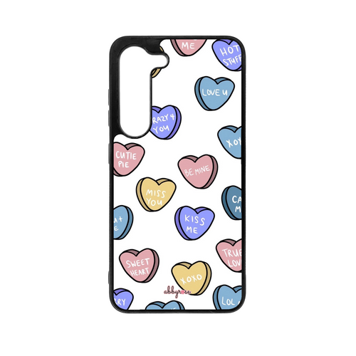Candy Hearts Galaxy Phone Case