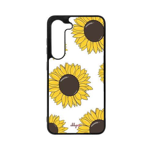 Cartoon Sunflowers Galaxy Phone Case