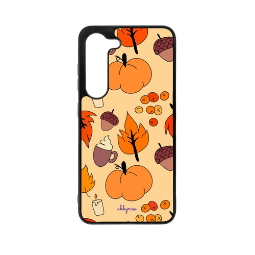 Pumpkin Spice Galaxy Phone Case