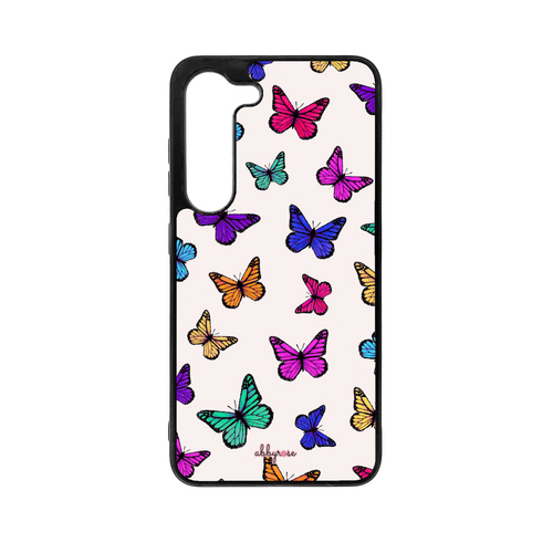 Rainbow Butterfly Galaxy Phone Case
