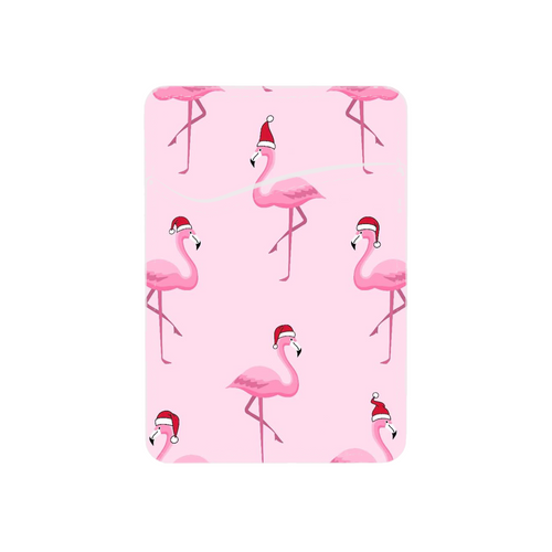 Merry Flamingos Rose Pocket