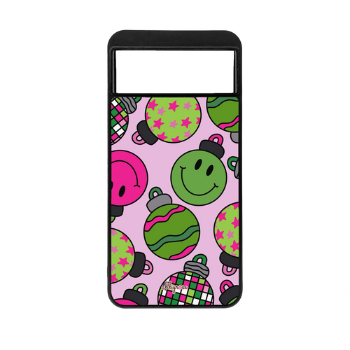 Jingle Smilies Pixel Phone Case