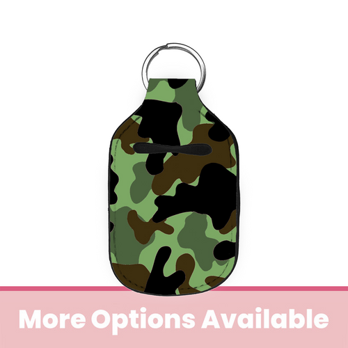 Camo Hand Sanitizer Holder