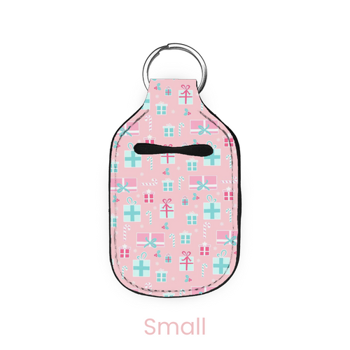 Pink Presents Hand Sanitizer Holder