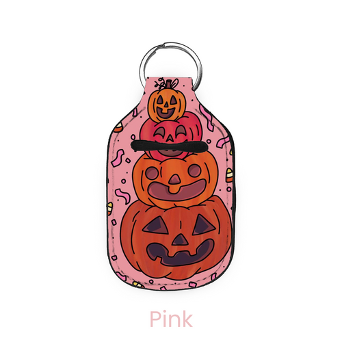 Pumpkin Party Hand Sanitizer Holder