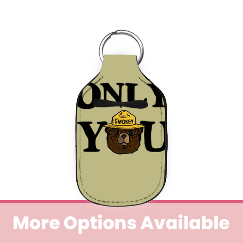 Smokey the Bear Hand Sanitizer Holder