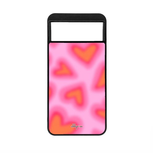 Aura Hearts Pixel Phone Case