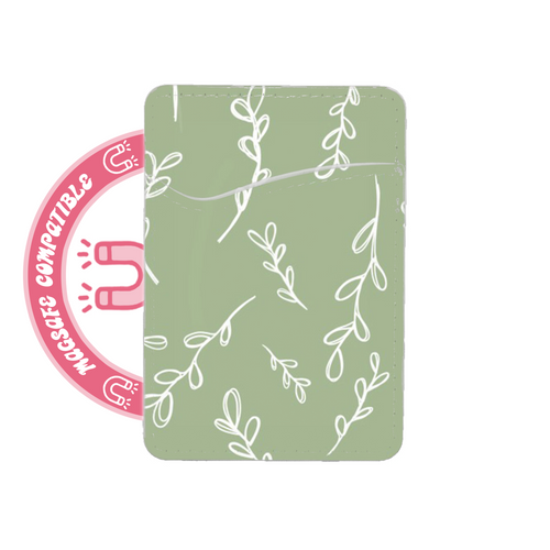 Sage Ferns MagSafe Rose Pocket