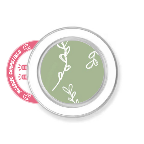 Sage Ferns MagSafe Rose Grip