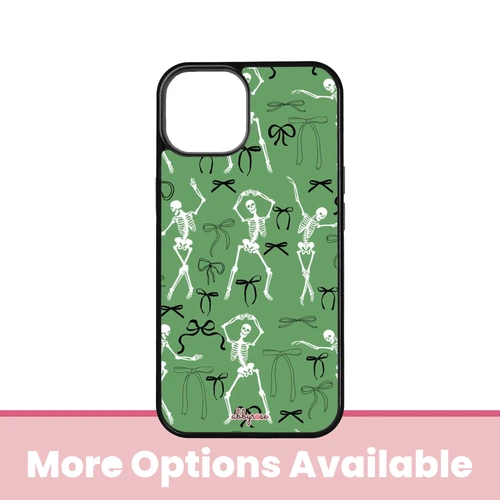 Bows 'n Bones iPhone Case