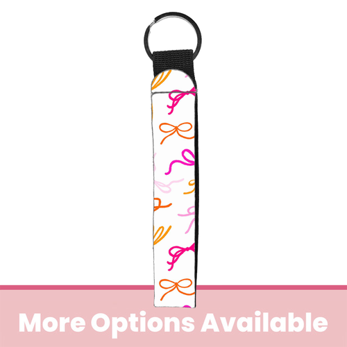 Bow Bliss Wristlet Key Chain