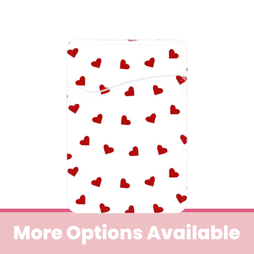 Mini Hearts Adhesive Rose Pocket